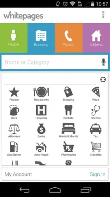 Whitepages android App screenshot 4